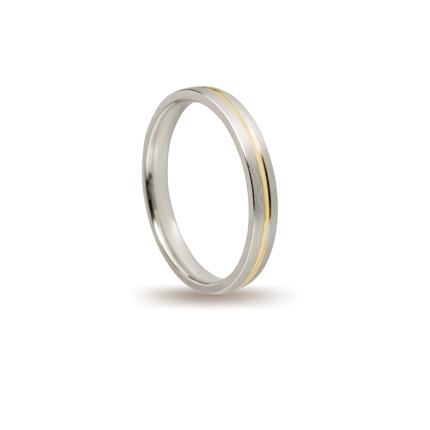 Βέρες Σετ Χρυσές Λευκόχρυσες Σαγρέ MASCHIO FEMMINA 010-E - themelidisjewels