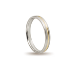 Βέρες Γάμου Δίχρωμες Σαγρέ MASCHIO FEMMINA 010-E