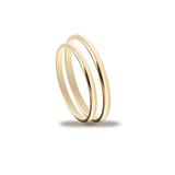 Βέρες Σετ Χρυσές Λουστράτες MASCHIO FEMMINA SL01 - themelidisjewels