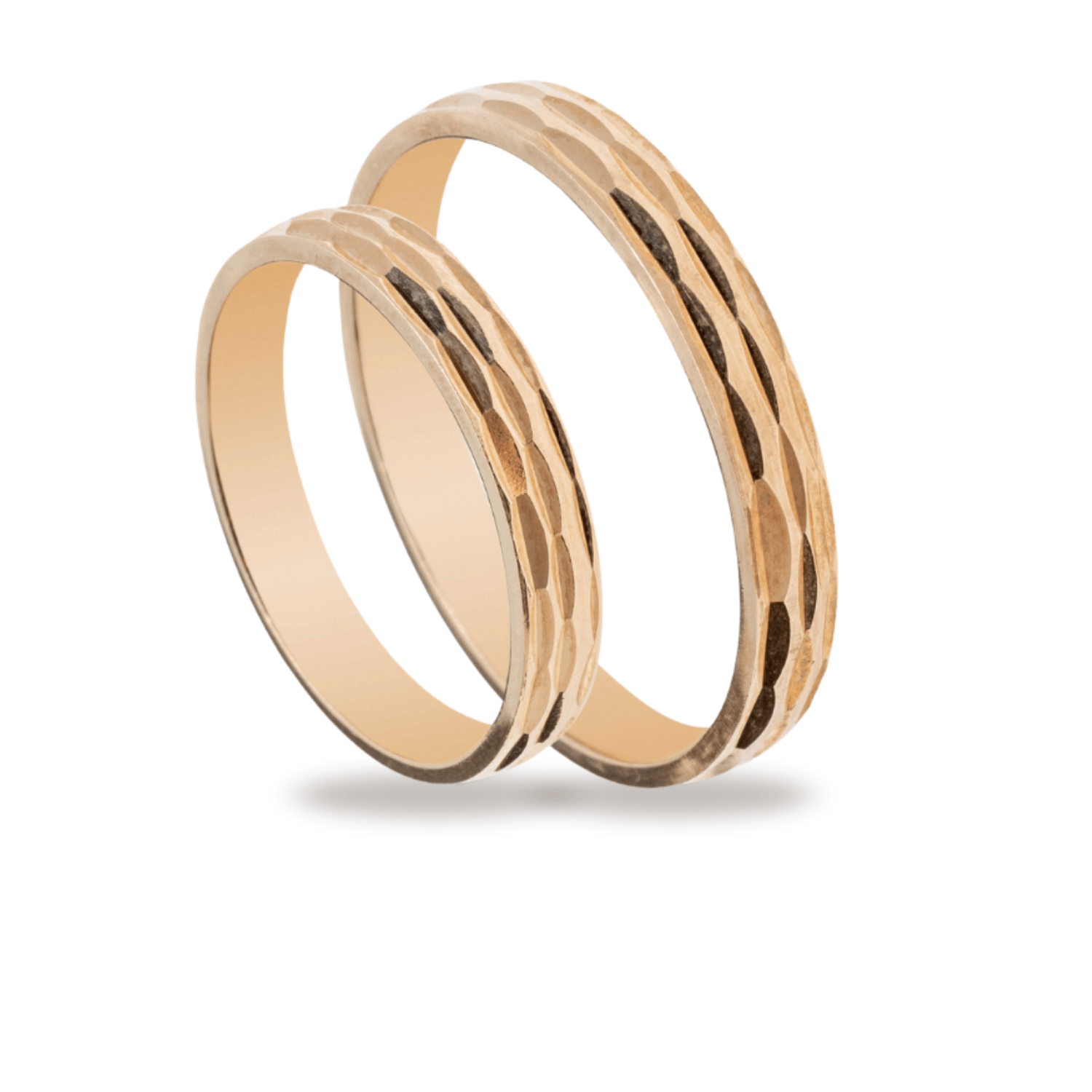 Βέρες Σετ Χρυσές με Σχέδια MASCHIO FEMMINA TMF-51 - themelidisjewels