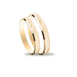 Βέρες Γάμου Χρυσές με Σχέδιο MASCHIO FEMMINA SL09