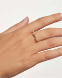 Δαχτυλίδι Five Ασήμι 925 Επιχρυσωμένο PDPAOLA AN01-210-14 - themelidisjewels
