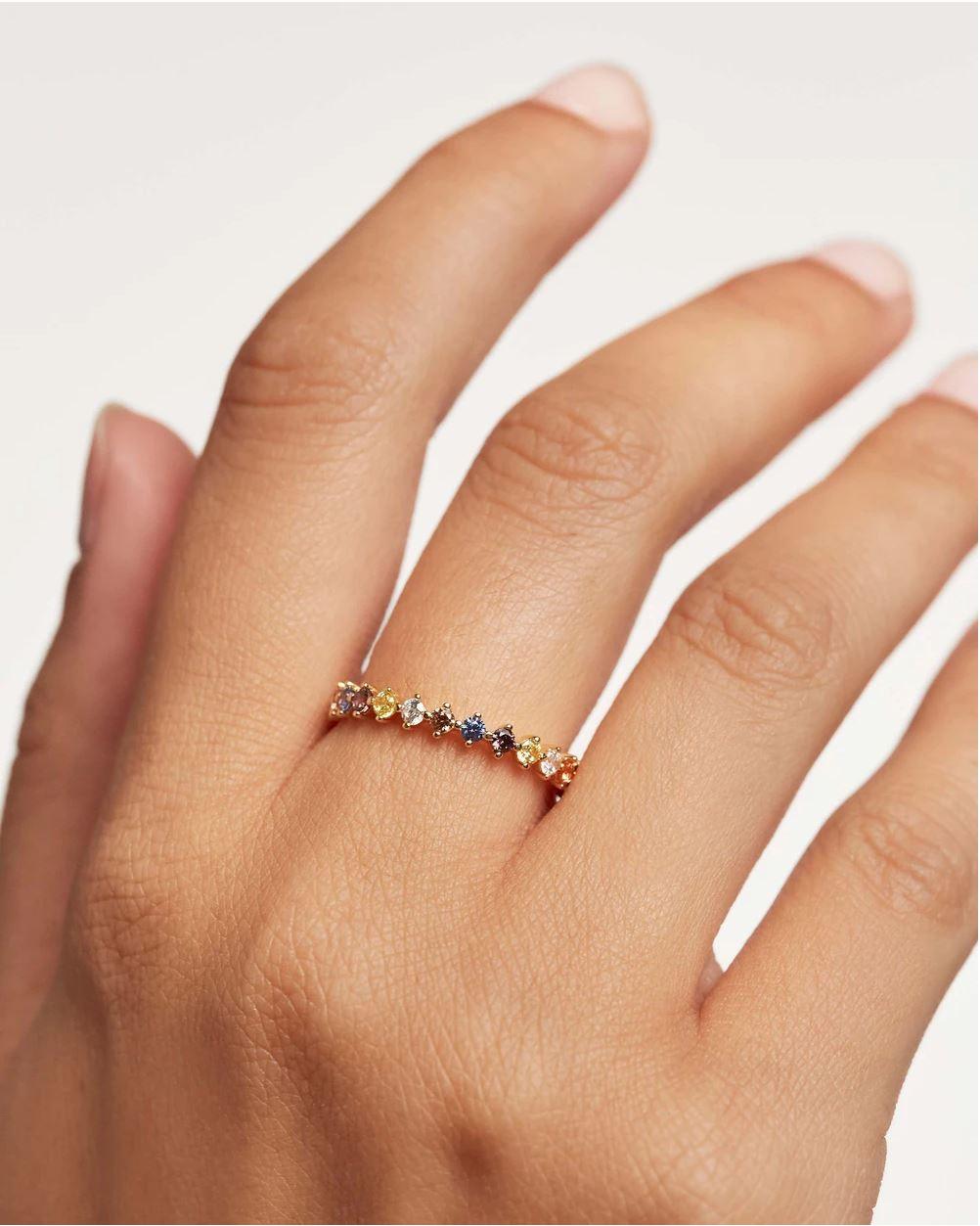 Δαχτυλίδι Sage Ασήμι 925 Επιχρυσωμένο PDPAOLA AN01-209-14 - themelidisjewels