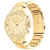 Γυναικείο ρολόι Tommy Hilfiger Kenzie 1782556  με χρυσό ατσάλινο μπρασελέ και χρυσό καντράν διαμέτρου 40mm με ζιργκόν.
