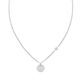 Γυναικείο Κολιέ Ασημί Tommy Hilfiger Με Κρεμαστό