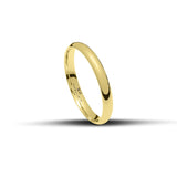 Κλασικές Βέρες Γάμου Χρυσές 3mm WR023