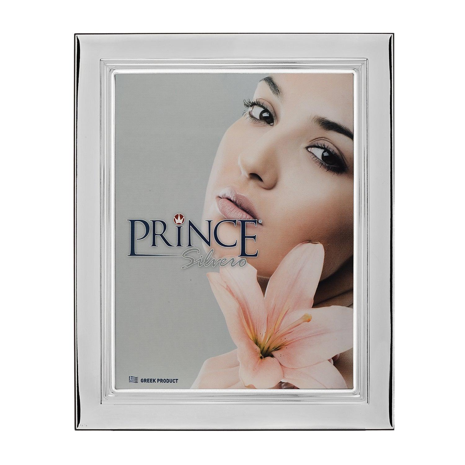 Κορνίζα Γάμου Ξύλινη με Ασημένια Επένδυση - themelidisjewels