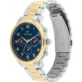 Γυναικείο ρολόι Tommy Hilfiger Isabel 1782524 με δίχρωμο ασημί-χρυσό ατσάλινο μπρασελέ και μπλε καντράν διαμέτρου 38mm.