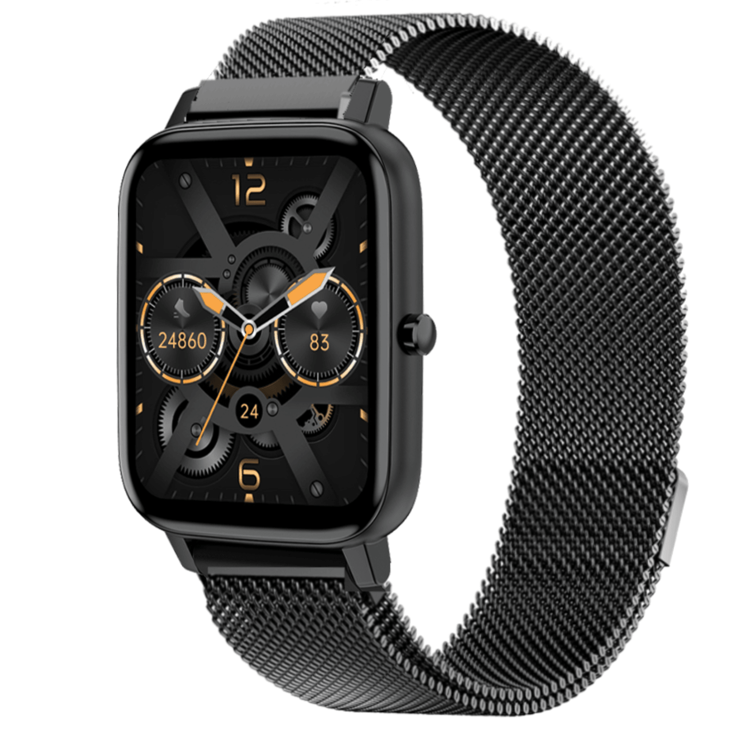 VOGUE Mensa Smartwatch Black Steel Bracelet 500191