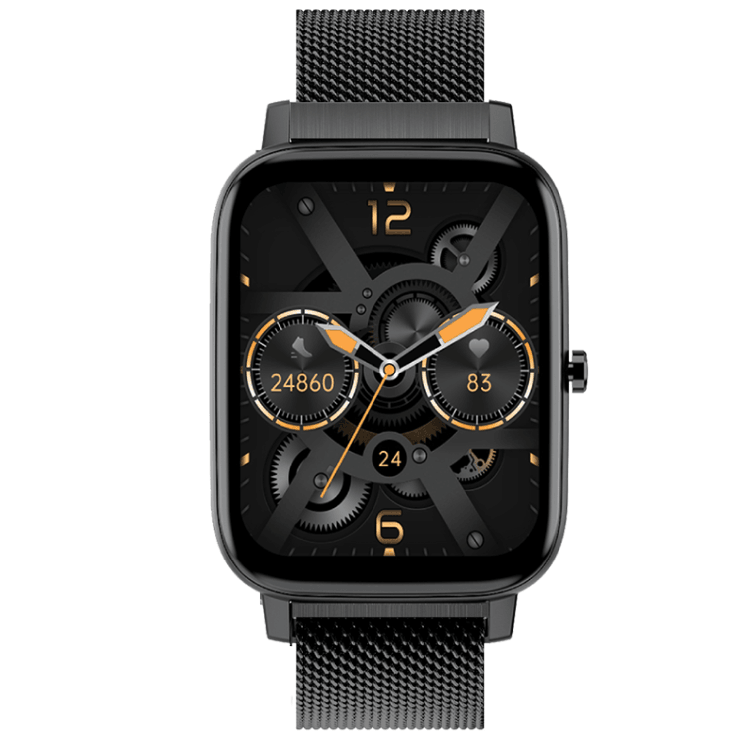 VOGUE Mensa Smartwatch Black Steel Bracelet 500191