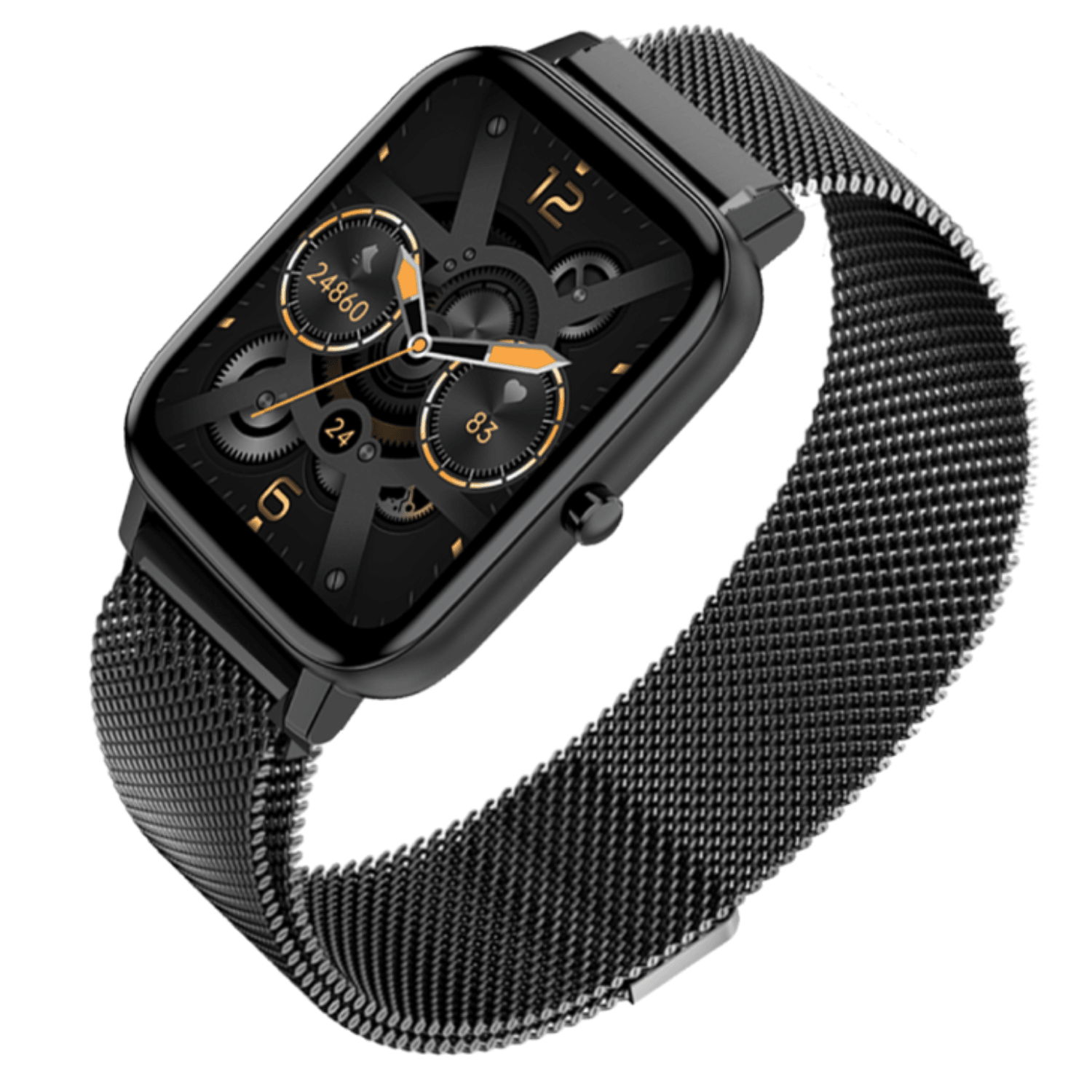 VOGUE Mensa Smartwatch Black Steel Bracelet 500191