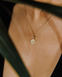 Χρυσό κωνσταντινάτο Κ14 με ζιργκόν CT5103.034