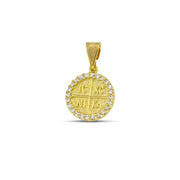 Χρυσό κωνσταντινάτο Κ14 με ζιργκόν CT5103.034