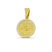 Χρυσό κωνσταντινάτο Κ14 με ζιργκόν CT5103.037