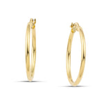 Χρυσά σκουλαρίκια κρίκοι Κ14 κλασσικοί