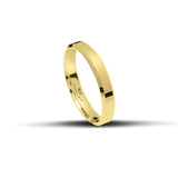 Κλασικές Βέρες Γάμου Χρυσές Τρίεδρες 3.6mm