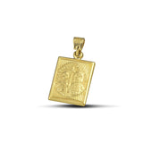 Ζώδιο κωνσταντινάτο παρθένος χρυσό Κ9, τετράγωνο.