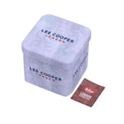 Ανδρικό Ρολόι Lee Cooper LC08275.350 Με Ασημί Μπρασελέ & Μαύρο Καντράν