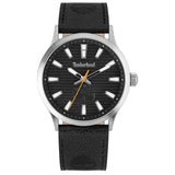 Ρολόι Timberland Trumbull TDWGA2152002 Με Μαύρο Δερμάτινο Λουράκι