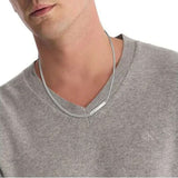 Ανδρική αλυσίδα Calvin Klein 35000634, φορεμένο