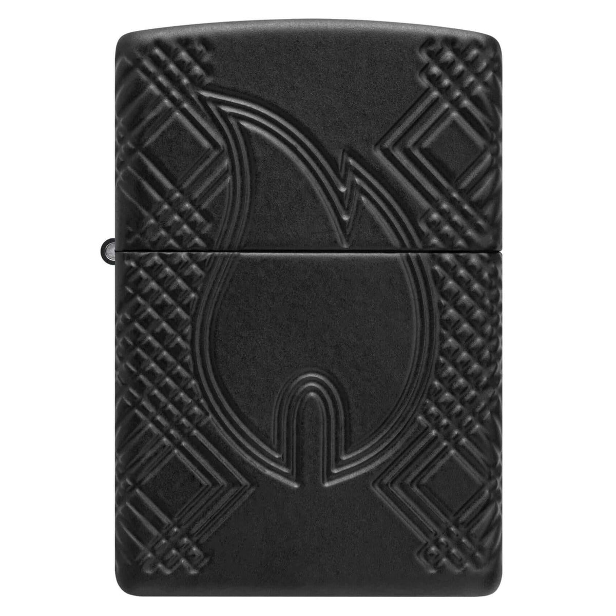Λεπτομέρεια χάραξης rivet & flame icon στον αναπτήρα Zippo 46775.