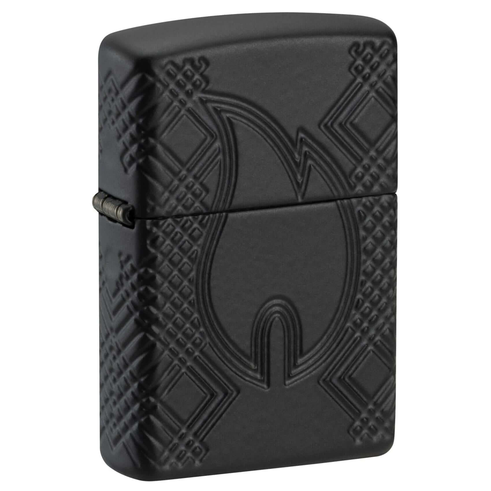 Αναπτήρας Zippo 46775 Rivet Flame Design Armour Black Matt.