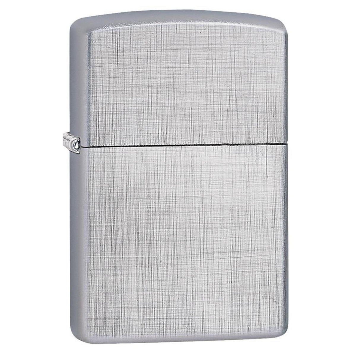 Αναπτήρας Zippo Classic Linen Weave 28181 σε πλάγια όψη