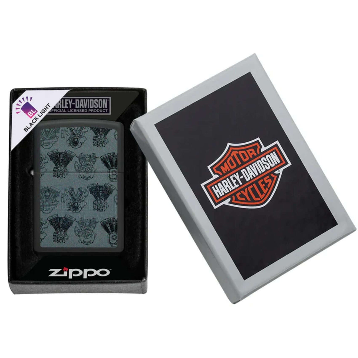 Συσκευασία δώρου του αναπτήρα Zippo Harley-Davidson 48600