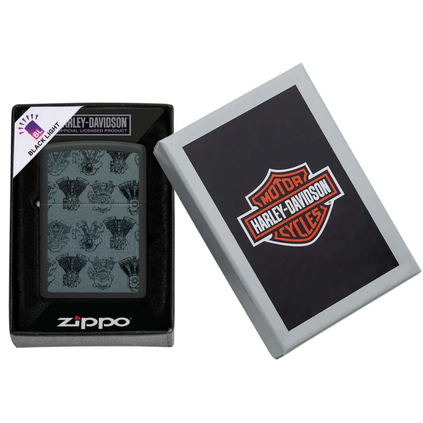 Συσκευασία δώρου του αναπτήρα Zippo Harley-Davidson 48600