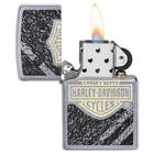 Αναπτήρας Zippo Harley Davidson 49656 Αντιανεμικός