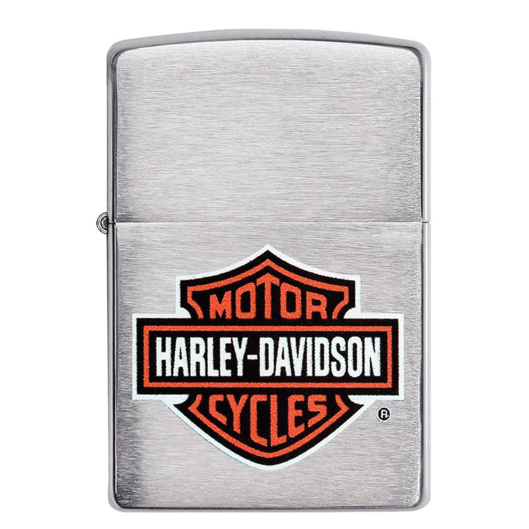 Αναπτήρας Zippo Harley-Davidson Bar & Shield Logo 200HD.H252 με φινίρισμα High Polish Chrome