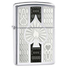Αναπτήρας Zippo Intricate Spade Design 24196 Αντιανεμικός