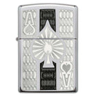 Αναπτήρας Zippo Intricate Spade Design 24196 Αντιανεμικός