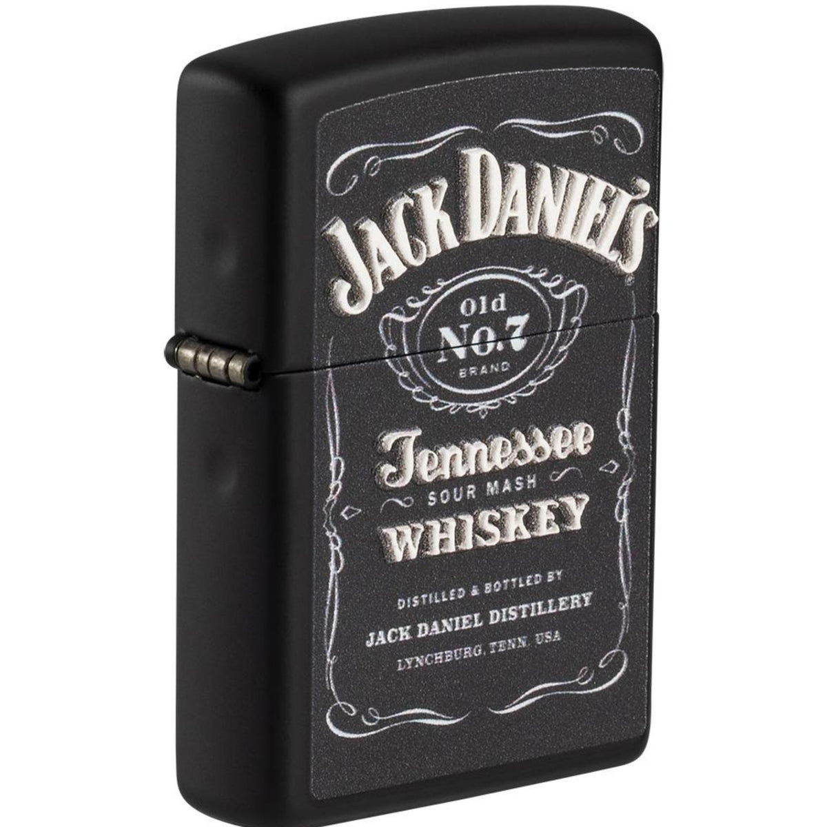Αναπτήρας Zippo Jack Daniel's 49281 σε πλάγια όψη