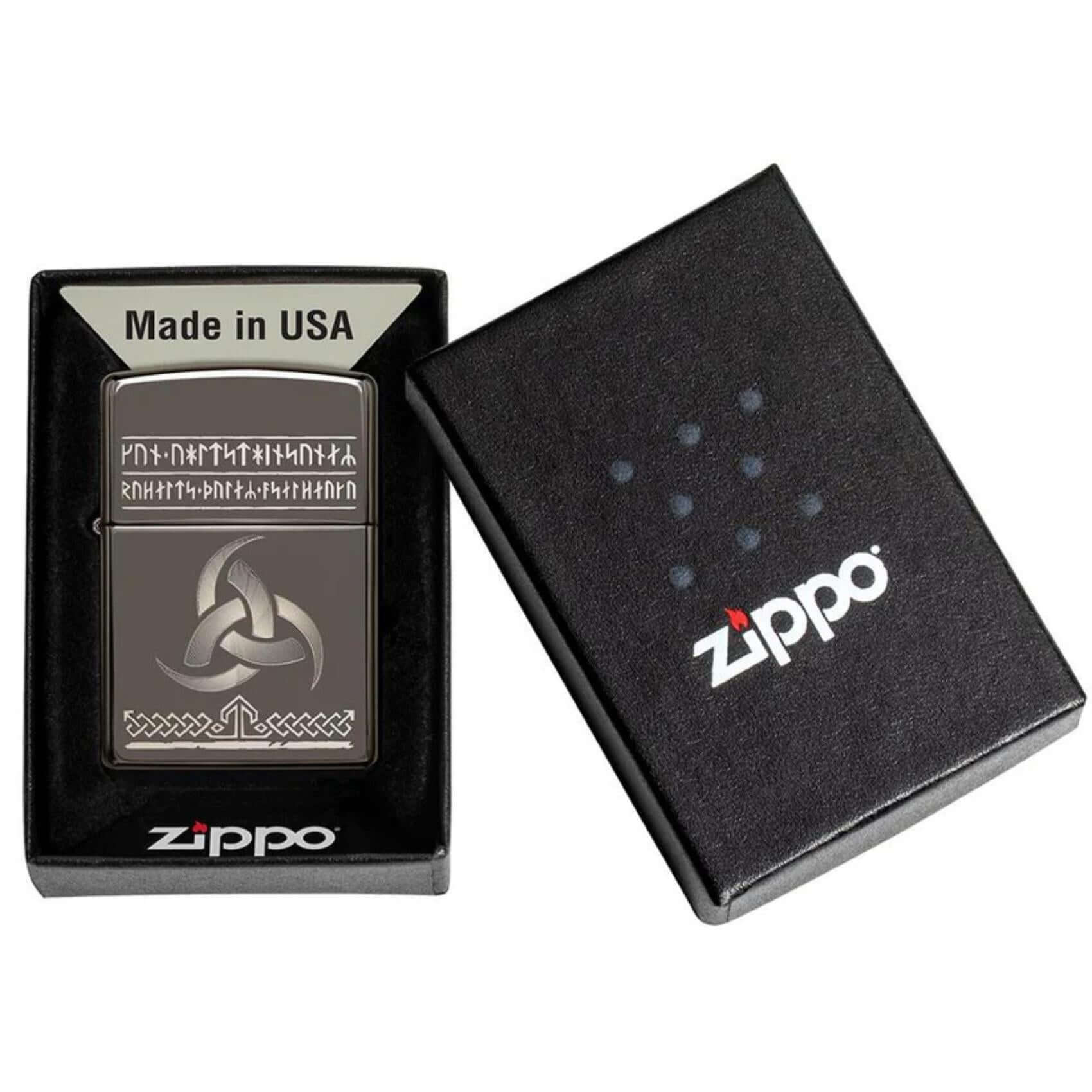 Συσκευασία δώρου του αναπτήρα Zippo Odin Design 49302.