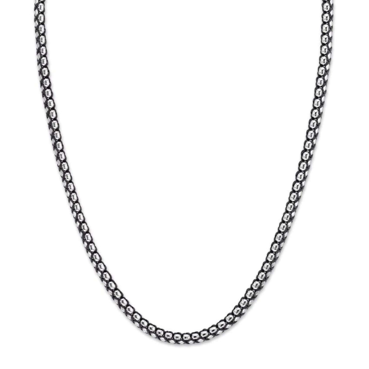Ανδρική αλυσίδα Calvin Klein 35100038 ατσάλινη σε ασημί χρώμα με μήκος 60cm.