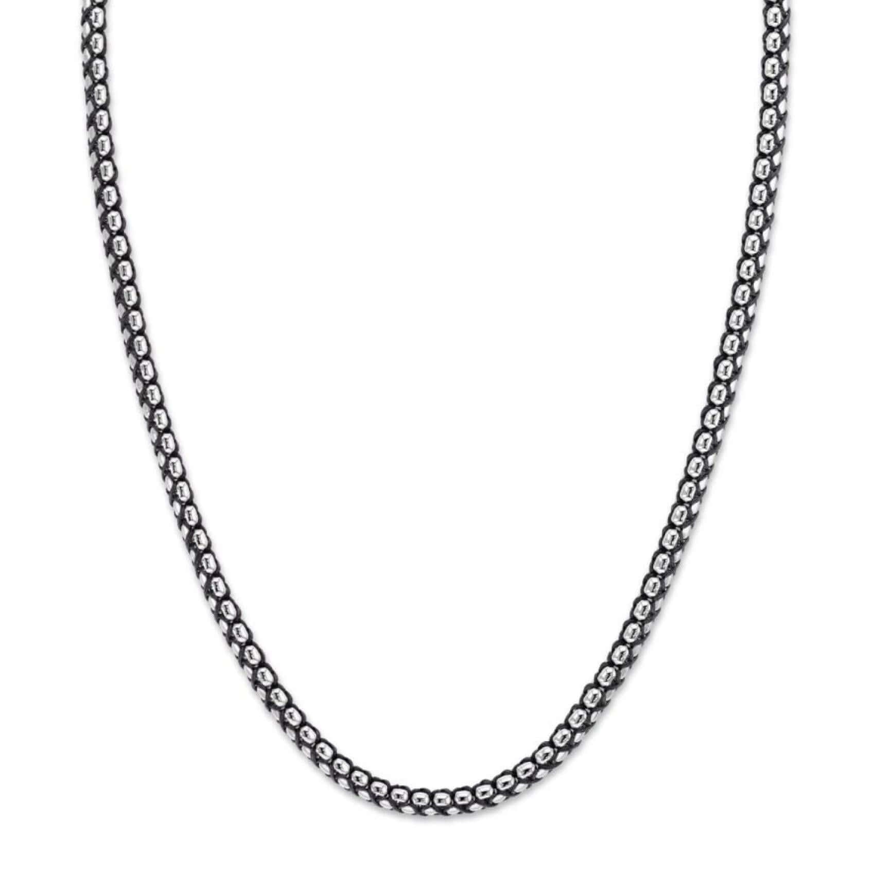 Ανδρική αλυσίδα Calvin Klein 35100038 ατσάλινη σε ασημί χρώμα με μήκος 60cm.