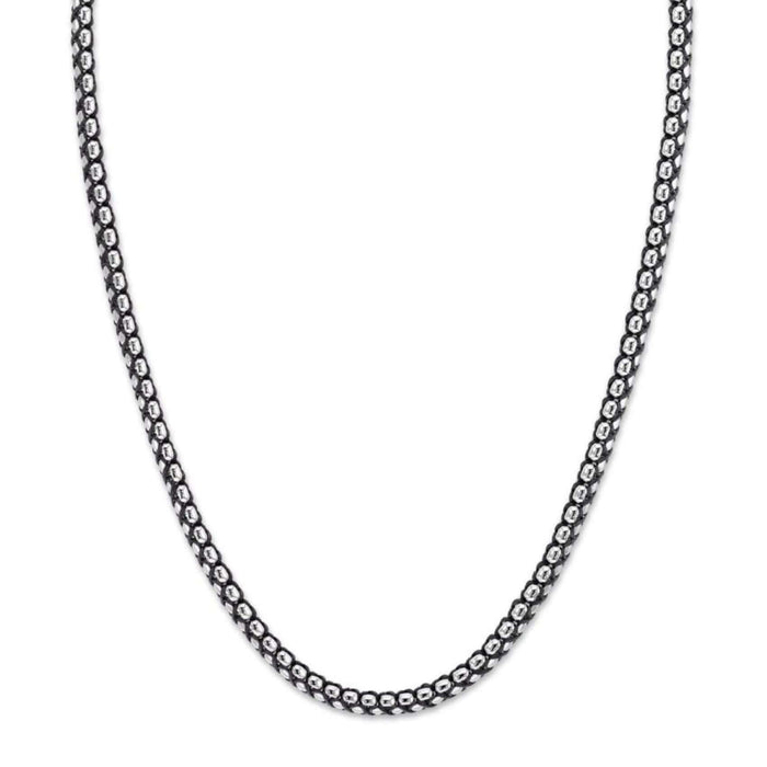Ανδρική αλυσίδα Calvin Klein 35100038 ατσάλινη σε ασημί χρώμα με μήκος 60cm.