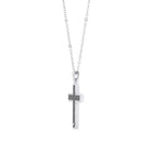 Ανδρικός Σταυρός Emporio Armani EGS1705040 Με Ασημί Αλυσίδα