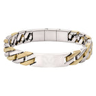 Ανδρικό Βραχιόλι Emporio Armani EGS3314040 Χειροπέδα Ασημί - Χρυσό