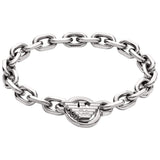 Ανδρικό Βραχιολι Emporio Armani EGS3236040 Ατσάλινο Ασημένιο