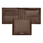 Ανδρικό Δερμάτινο Πορτοφόλι Hugo Boss Classic Smooth HLM403Y σε Καφέ Χρώμα