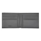 Ανδρικό Δερμάτινο Πορτοφόλι Hugo Boss Double B Saffiano HLW526H σε Γκρι Χρώμα