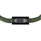 Ανδρικό Βραχιόλι Calvin Klein 35000572 Δερμάτινο Χακί