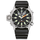 Καταδυτικό Ρολόι Citizen Promaster Divers JP2000-08E Με Μαύρο Καουτσούκ Λουράκι & Μαύρο Καντράν