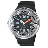 Ανδρικό καταδυτικό ρολόι Citizen Promaster Professional Diver 300 BJ8050-08E με μαύρο λουράκι και μαύρο καντράν 48mm.