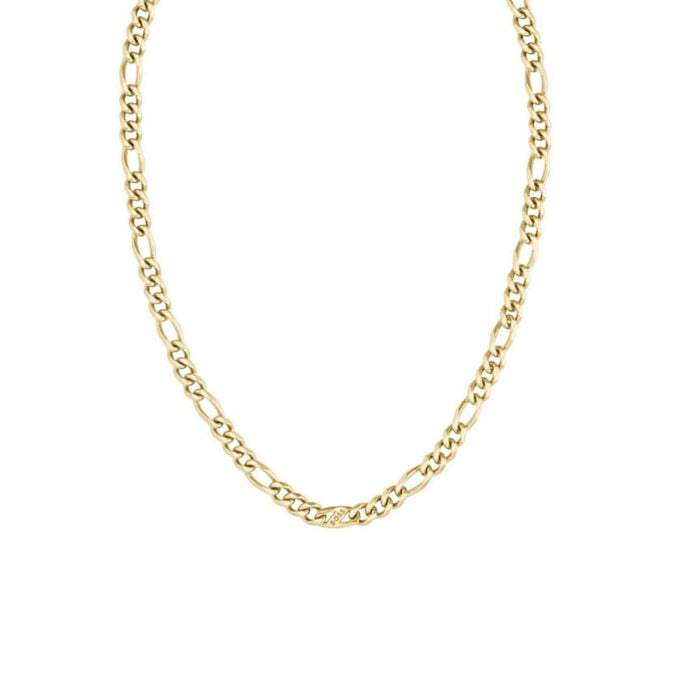 Ανδρικό κολιέ-αλυσίδα Boss 1580587 κατασκευασμένο από ανοξείδωτο ατσάλι σε χρυσό χρώμα.