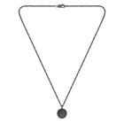 Ανδρικό Κολιέ Boss 1580762 με Μαύρο Μενταγιόν Double B Monogram