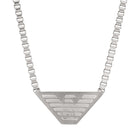 Ανδρικό Κολιέ Emporio Armani EGS2984040 Με Τρίγωνο Στοιχείο