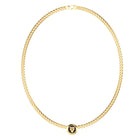 Ανδρικό Κολιέ Guess Panther JUMN06085JWYGT/U Χρυσό με Πάνθηρα